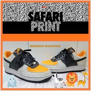 BRAND NEW NIKE AIR FORCE ONE LOW "SAFARI SUPREME"